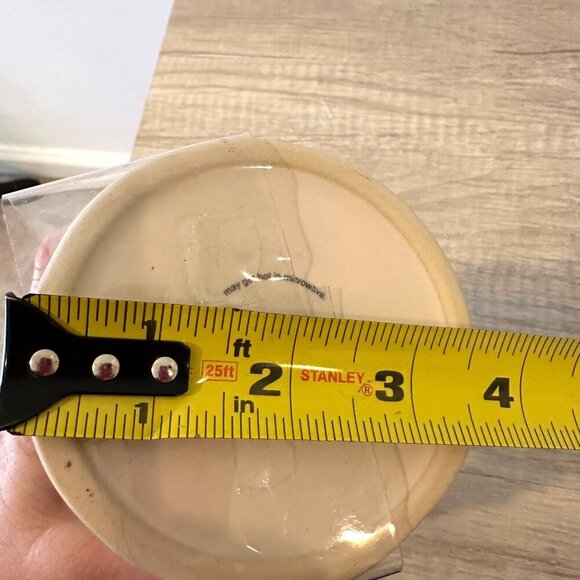 Rae Dunn Honey Jar Lid Dipper Bee Decor Farmhouse Cottagecore 5in Kitchen Tray - Picture 8 of 9